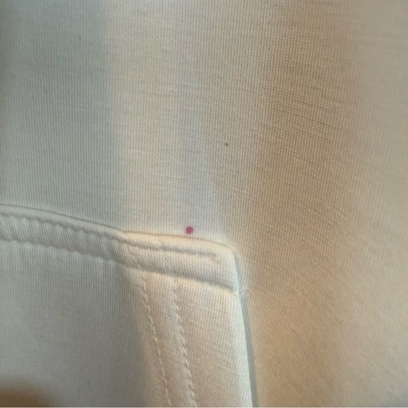 SOFT White Zip Hoodie, Stretchy XL NWT - Picture 6 of 10